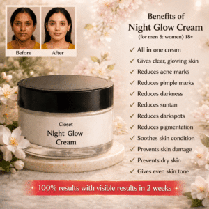 night glow cream for men & women (20+ yrs)