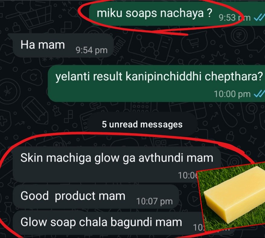 glow soap for men & women (5+ yrs) glow soap for men & women (5+ yrs)