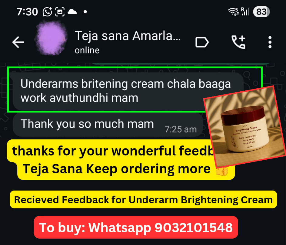 underarms brightening cream underarms brightening cream